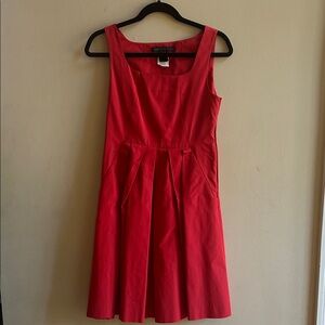 Marc By Marc Jacobs Vibrant Red Mini Dress